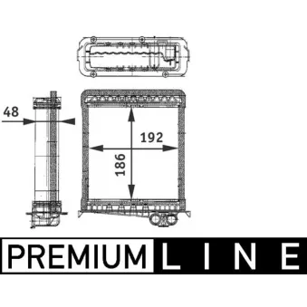 Système de chauffage MAHLE AH 106 000P