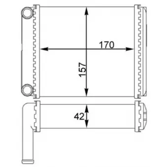 Système de chauffage MAHLE AH 128 000S