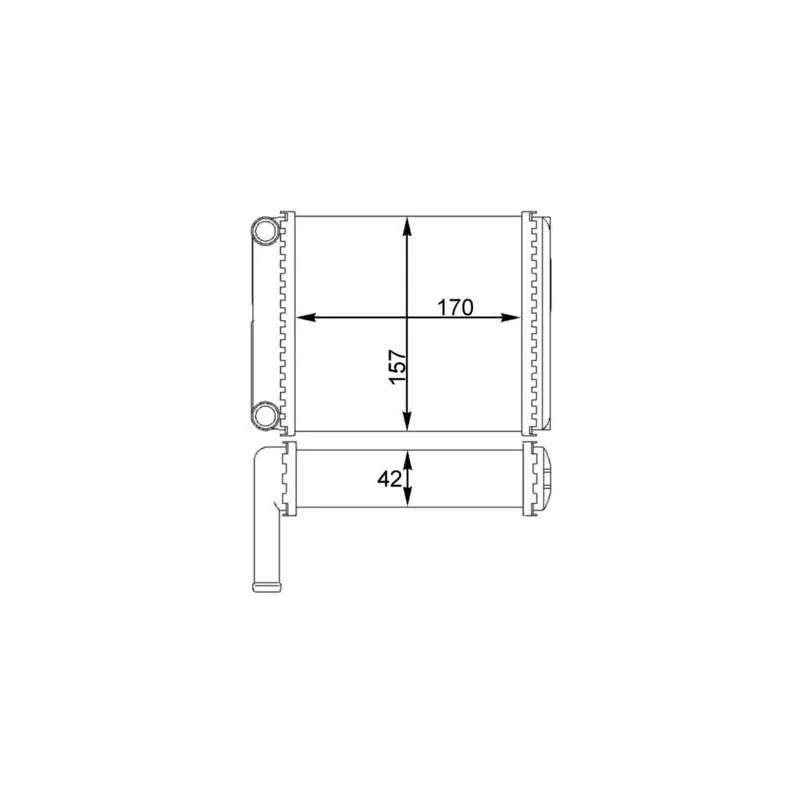 Système de chauffage MAHLE AH 128 000S