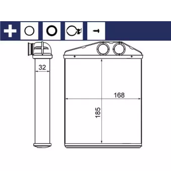 Système de chauffage MAHLE AH 13 000S