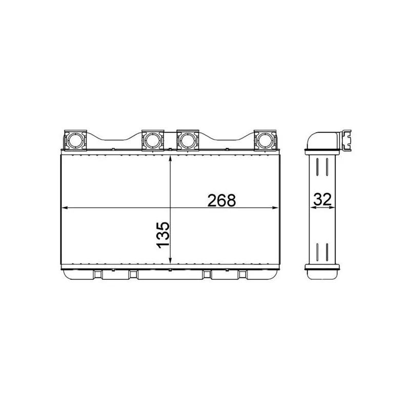 Système de chauffage MAHLE AH 136 000S