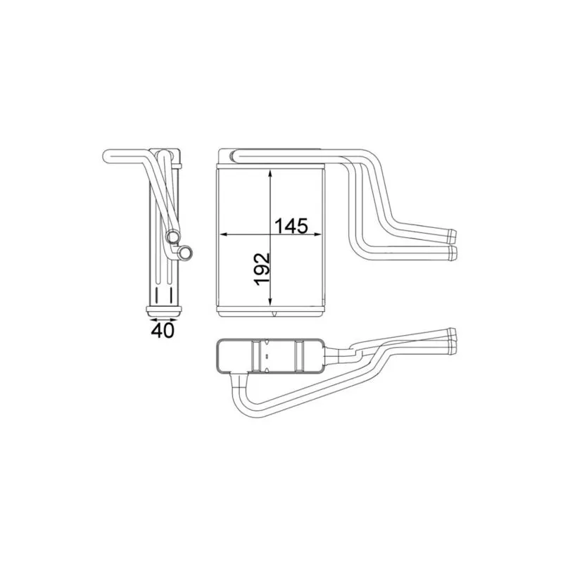 Système de chauffage MAHLE AH 146 000S