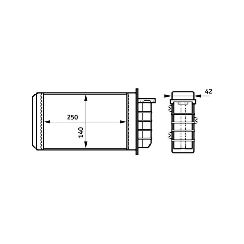 Système de chauffage MAHLE AH 148 000S