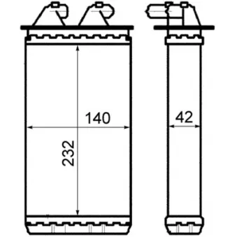 Système de chauffage MAHLE AH 149 000S