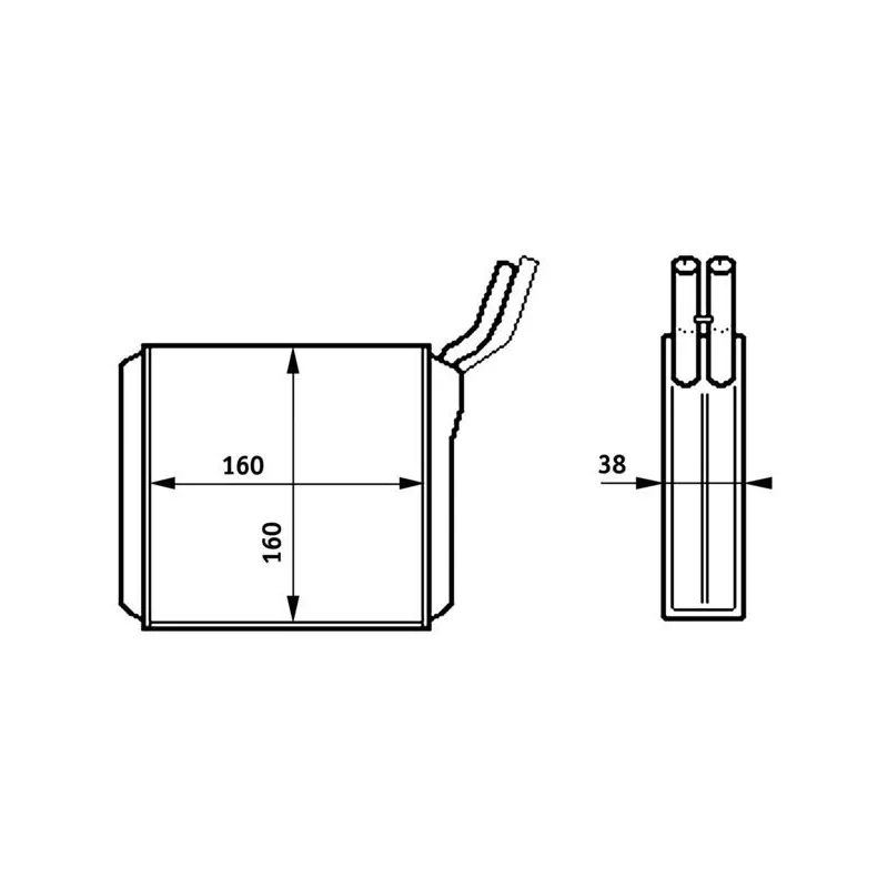 Système de chauffage MAHLE AH 153 000S