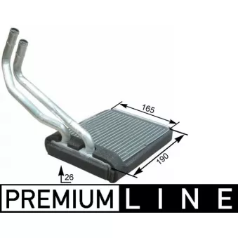 Système de chauffage MAHLE AH 177 000P