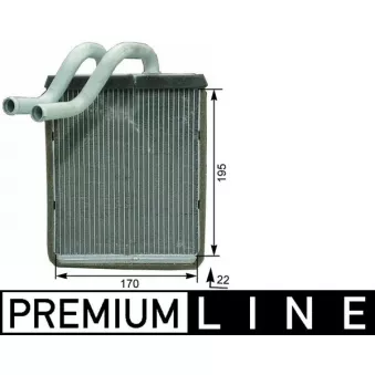 Système de chauffage MAHLE AH 179 000P