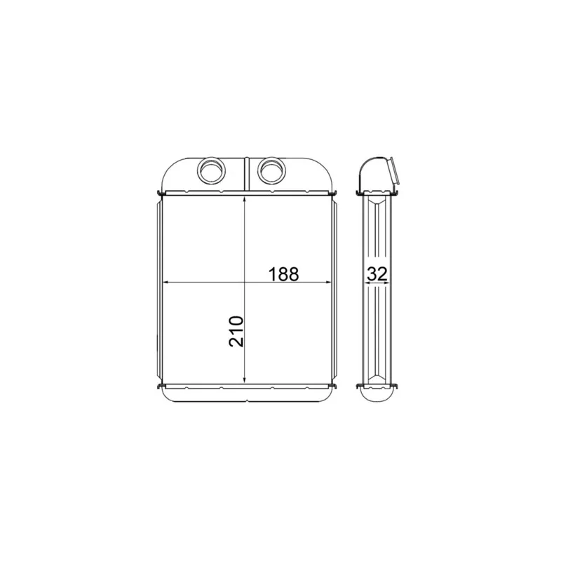 Système de chauffage MAHLE AH 181 000S