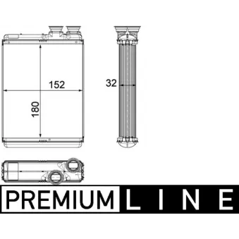 Système de chauffage MAHLE AH 190 000P