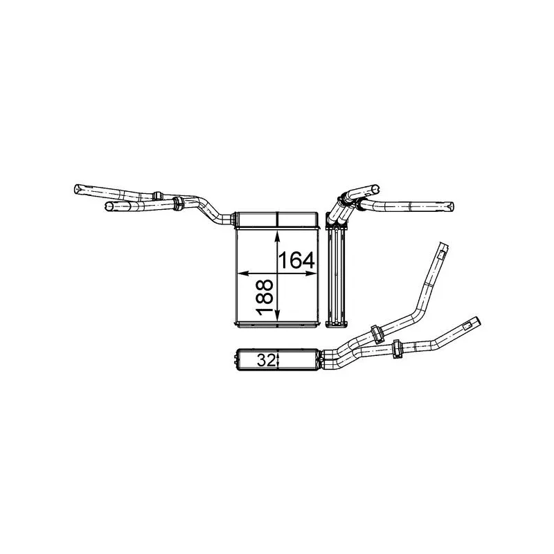 Système de chauffage MAHLE AH 199 000S
