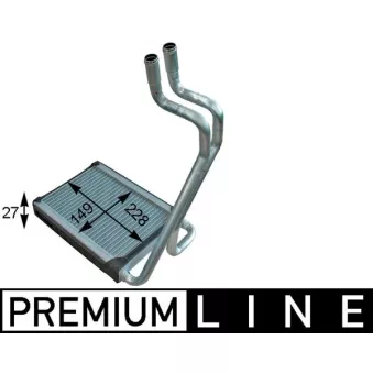 Système de chauffage MAHLE AH 204 000P