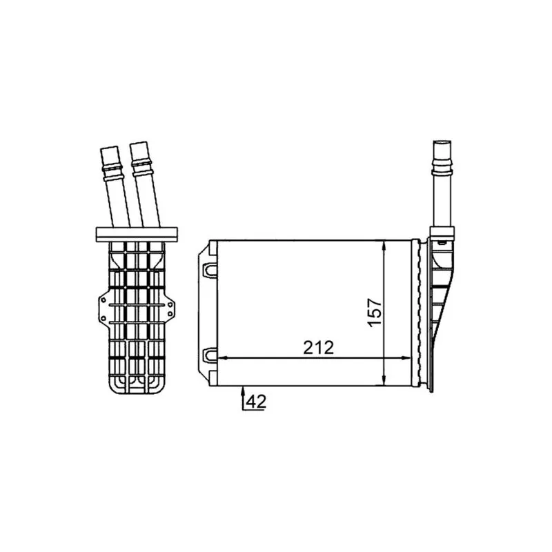 Système de chauffage MAHLE AH 209 000S