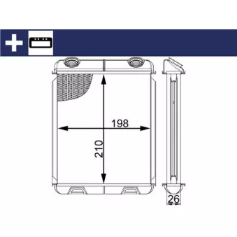Système de chauffage MAHLE AH 21 000S