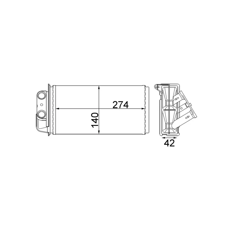 Système de chauffage MAHLE AH 215 000S