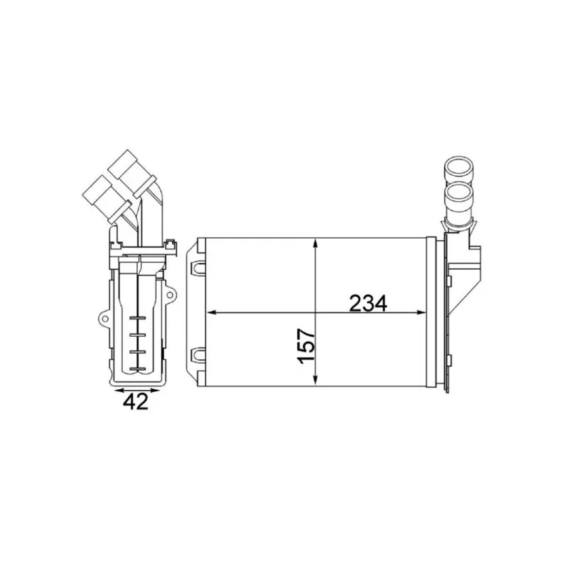 Système de chauffage MAHLE AH 217 000S