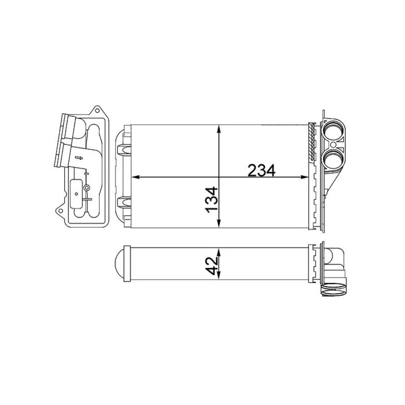 Système de chauffage MAHLE AH 218 000S