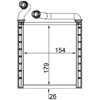 Système de chauffage MAHLE AH 223 000S