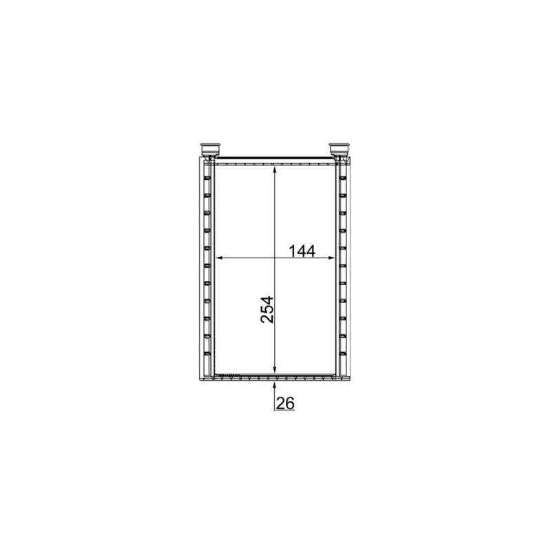 Système de chauffage MAHLE AH 224 000S