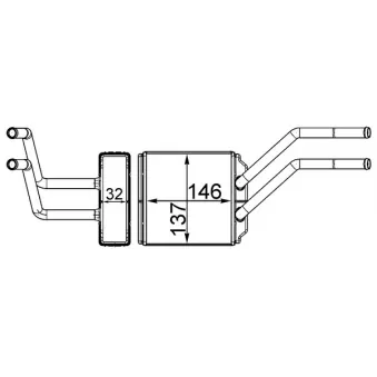 Système de chauffage MAHLE AH 226 000S