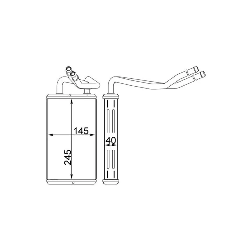 Système de chauffage MAHLE AH 230 000S