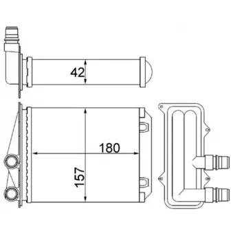 Système de chauffage MAHLE AH 246 000S