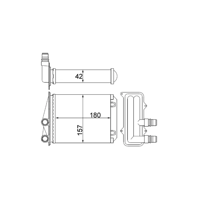 Système de chauffage MAHLE AH 246 000S