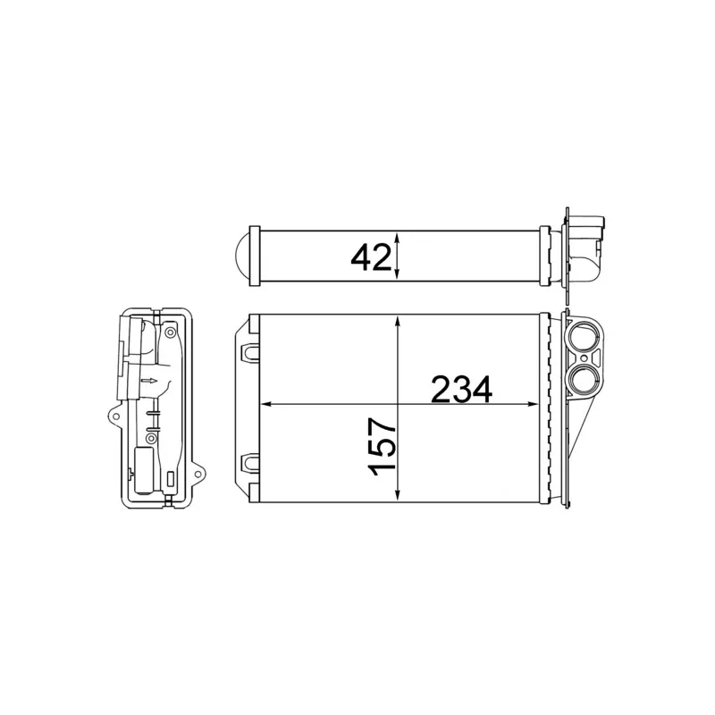 Système de chauffage MAHLE AH 248 000S