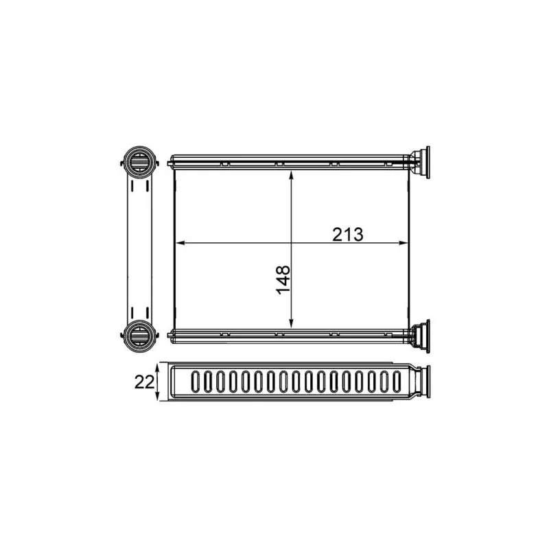 Système de chauffage MAHLE AH 250 000S