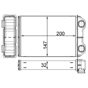 Système de chauffage MAHLE AH 251 000S