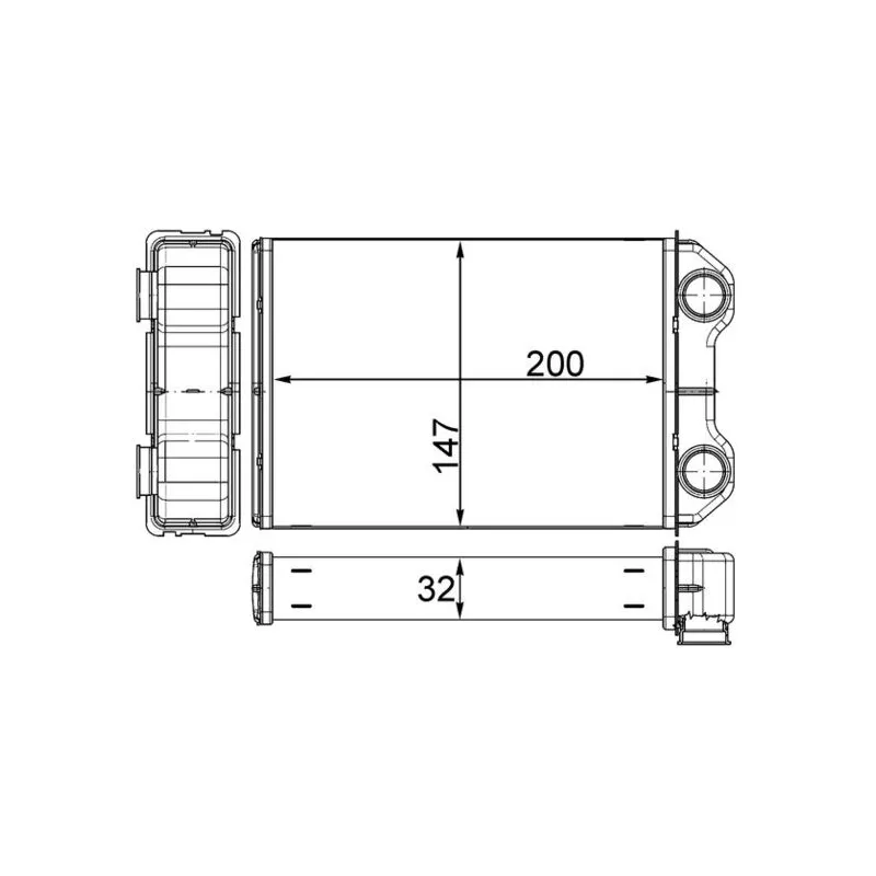 Système de chauffage MAHLE AH 251 000S
