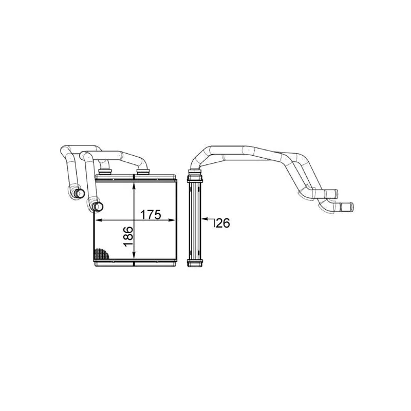 Système de chauffage MAHLE AH 255 000S