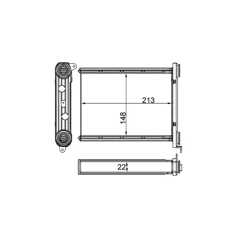 Système de chauffage MAHLE AH 259 000S