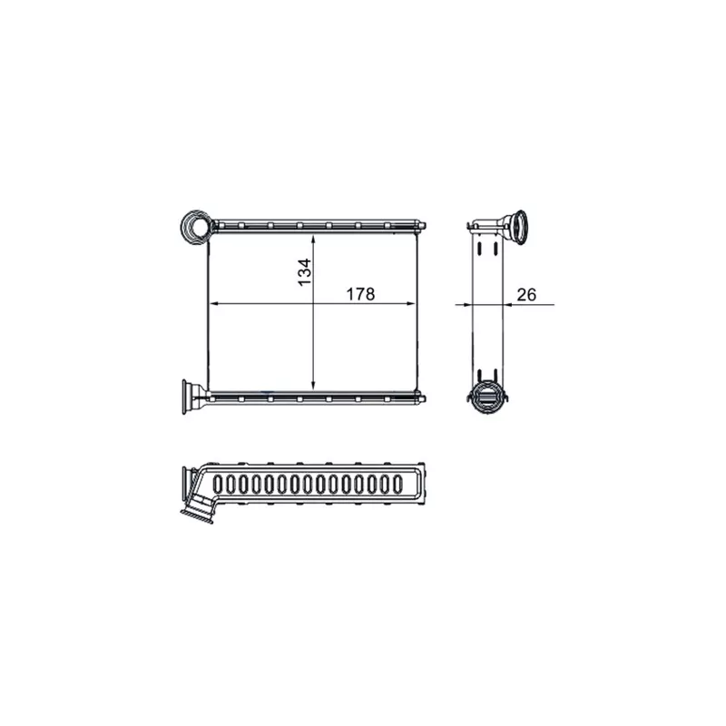 Système de chauffage MAHLE AH 272 000S