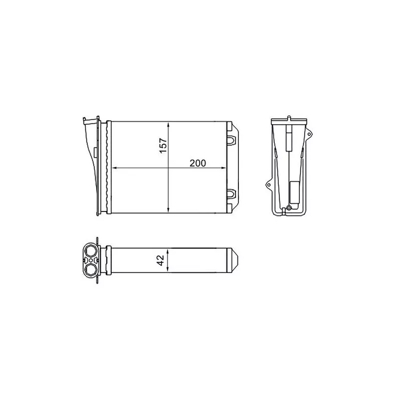 Système de chauffage MAHLE AH 274 000S