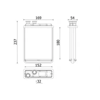 Système de chauffage MAHLE AH 299 000P