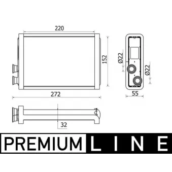 Système de chauffage MAHLE AH 37 000P