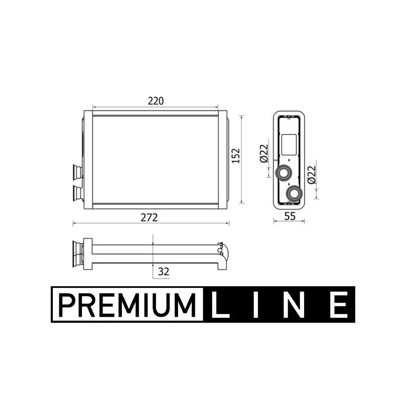 Système de chauffage MAHLE AH 37 000P