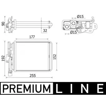 Système de chauffage MAHLE AH 38 000P