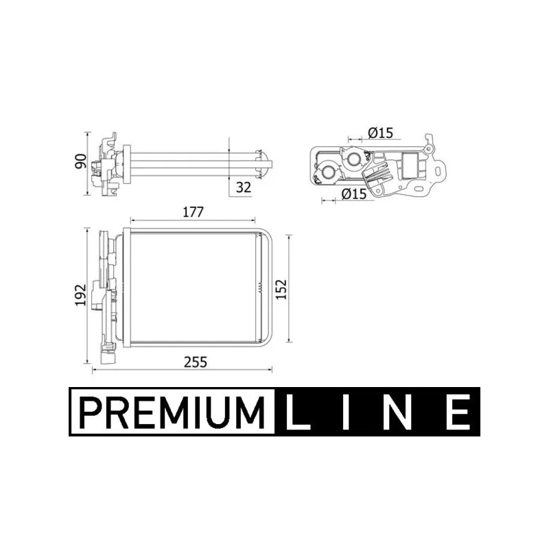 Système de chauffage MAHLE AH 38 000P