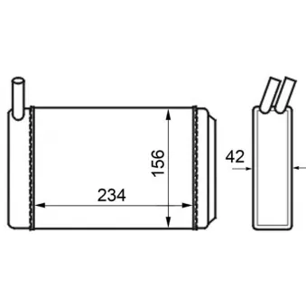Système de chauffage MAHLE AH 39 000S