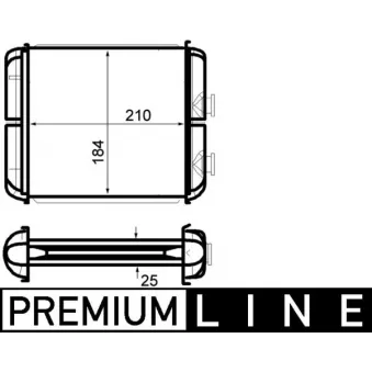 Système de chauffage MAHLE AH 41 000P