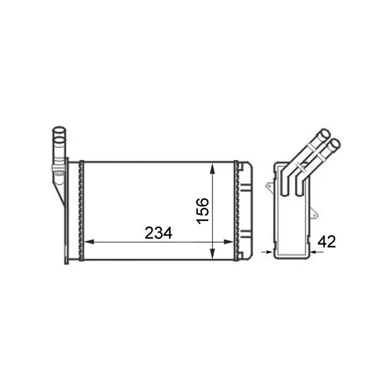 Système de chauffage MAHLE AH 43 000S