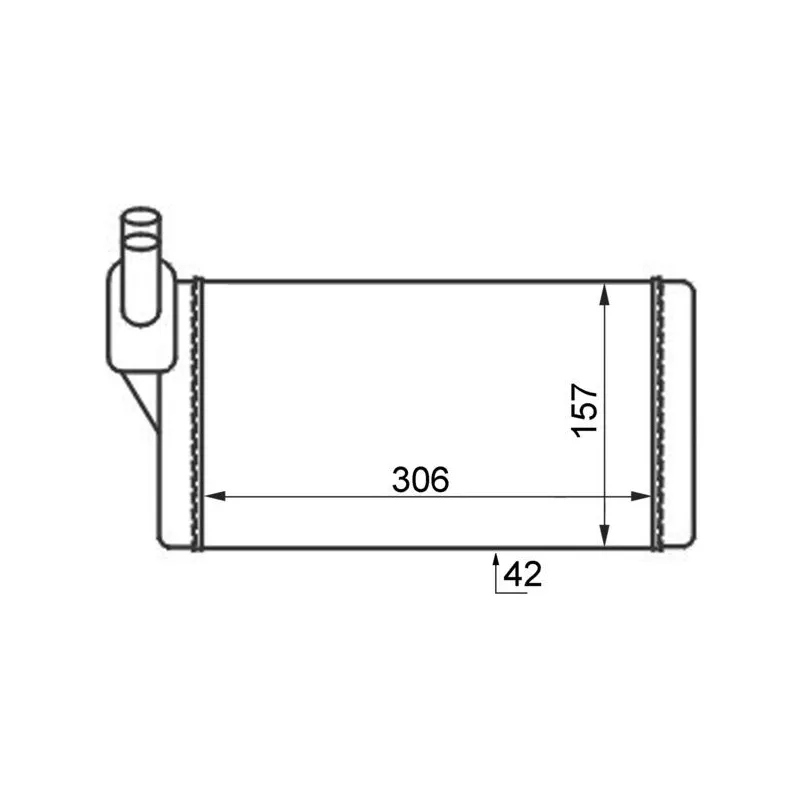 Système de chauffage MAHLE AH 47 000S