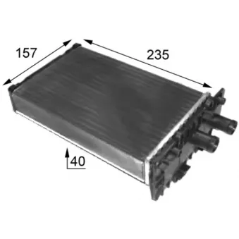 Système de chauffage MAHLE AH 48 000S