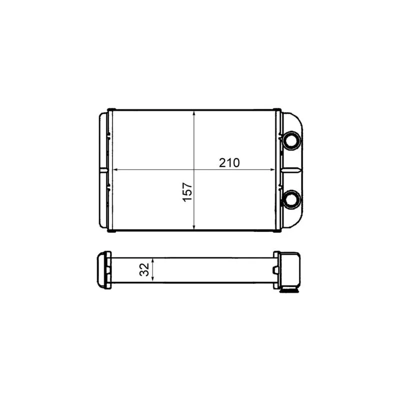 Système de chauffage MAHLE AH 58 000S