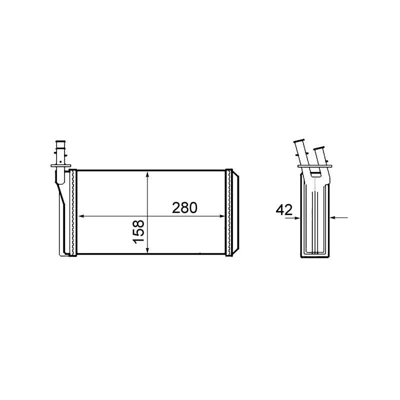 Système de chauffage MAHLE AH 63 000S