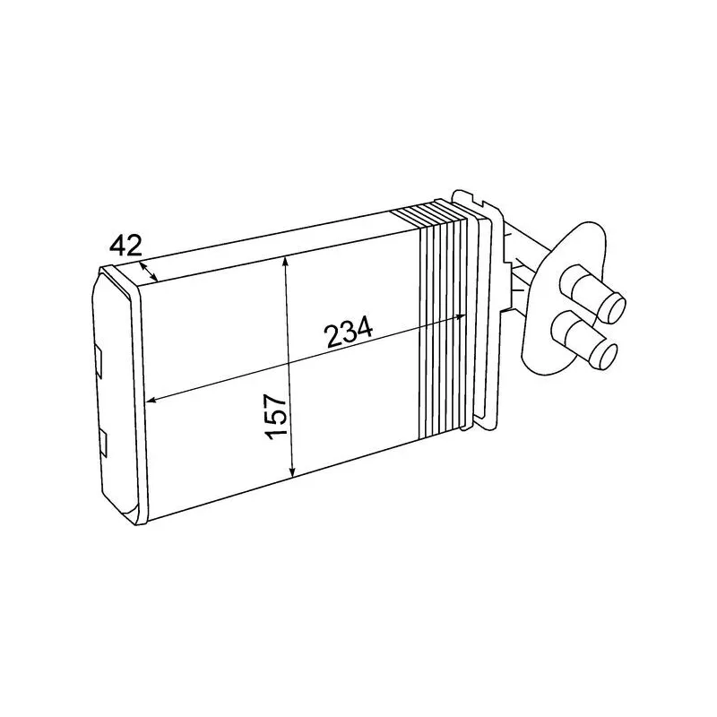 Système de chauffage MAHLE AH 69 000S