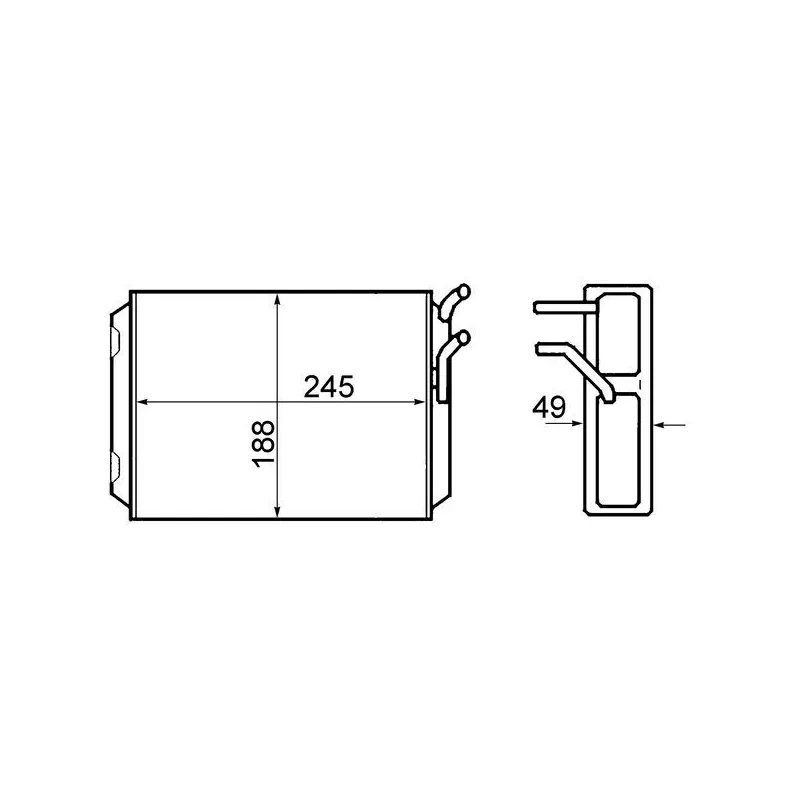 Système de chauffage MAHLE AH 70 000S
