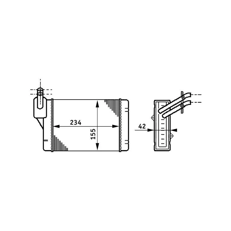 Système de chauffage MAHLE AH 71 000S