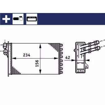 Système de chauffage MAHLE AH 72 000S
